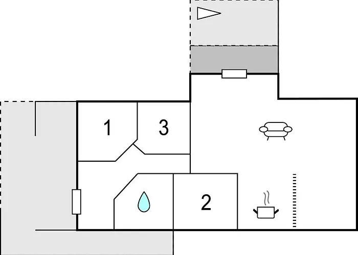 Three-bedroom In Hvide Sande Bjerregård